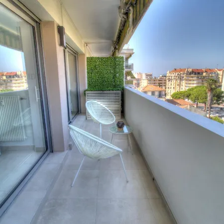 Appartement Alc - Bs4 - 8 Min Beaches - 19 Min Palais Cannes